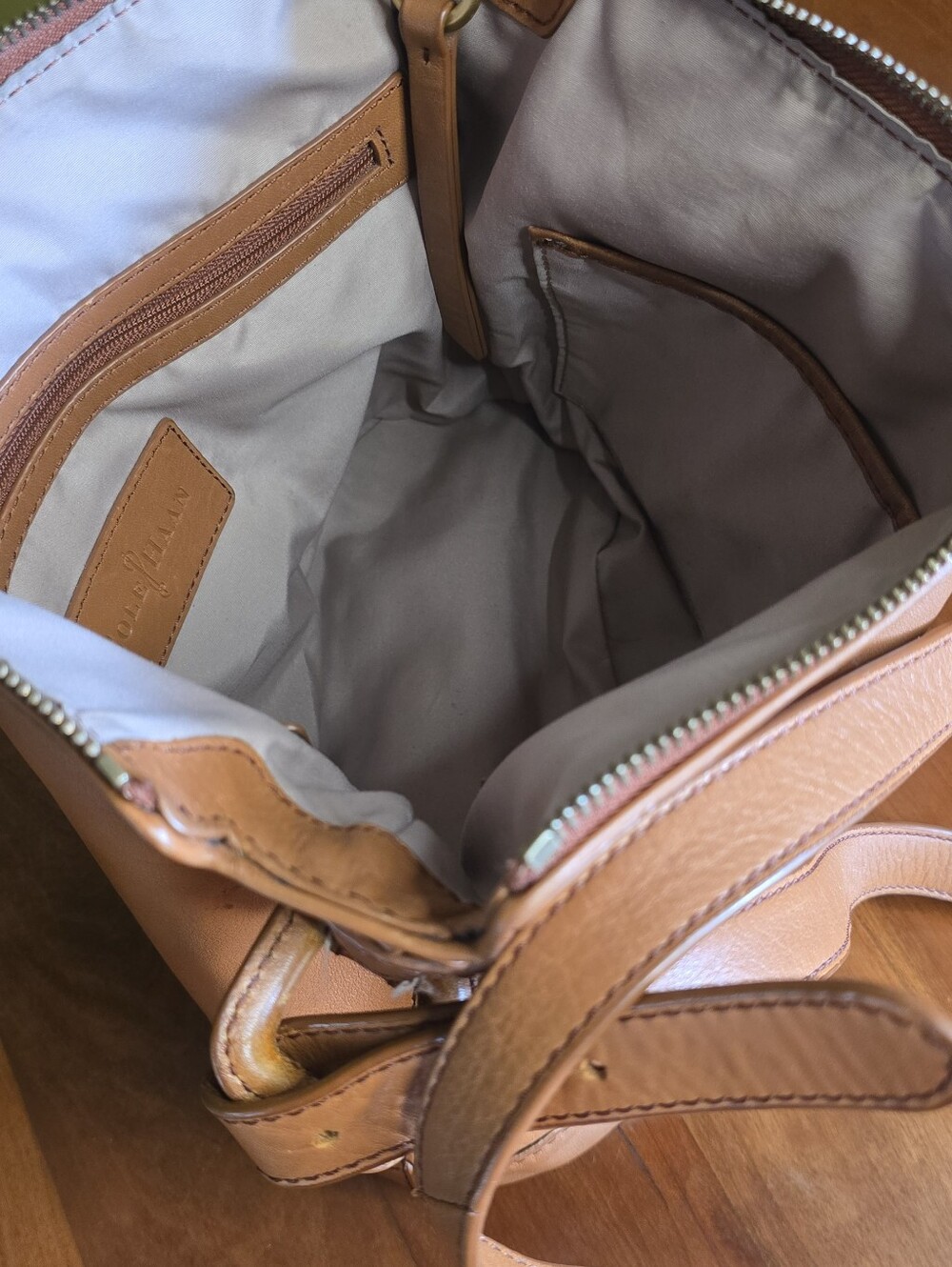 Cole Haan Leather Crossbody Bag - Picture 8 of 11